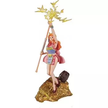 BANDAI SPIRITS Figuarts ZERO ONE PIECE Нами - WT100 Памятная оригинальная иллюстрация Эйитиро Оды 100 великих пиратов - прибл.. 280 мм ABS&ПВХ Краска