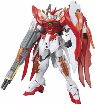 BANDAI SPIRITS HGBF Gundam Build Fighters Try Wing Gundam Zero Flame пластиковая модель масштаба 1/144 с цветовой кодировкой
