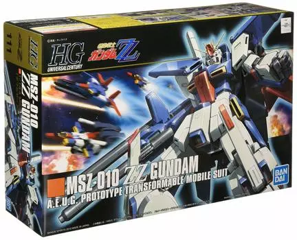 BANDAI SPIRITS HGUC ZZ Гандам Костюм ZZ 1/144 (Мобильный Гандам)