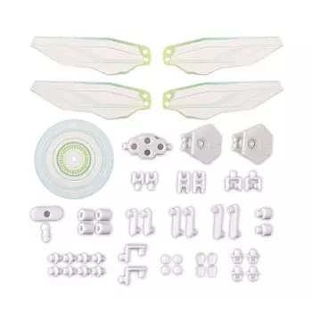 BANDAI SPIRITS Индивидуальный материал Пластик Модель 2653374 (Киберэффект/Мульти-Совместный) Цветовая кодировка