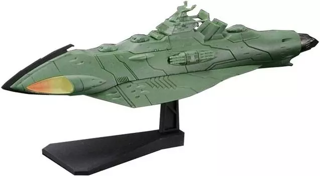 BANDAI SPIRITS Mecha Collection Космический линкор Ямато 2199 Garmillas Ship Пластиковая модель № 03 с цветовой кодировкой