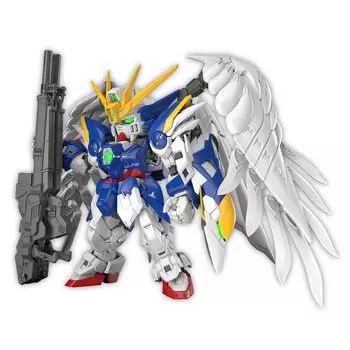 BANDAI SPIRITS MGSD New Mobile Report Gundam W Endless Waltz Wing Gundam Zero EW пластиковая модель Цветная кодировка