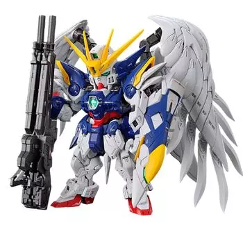 BANDAI SPIRITS MGSD New Mobile Report Gundam W Endless Waltz Wing Gundam Zero EW пластиковая модель Цветная кодировка