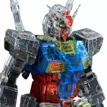 Bandai Spirits PG UNLEASHED Gundam прозрачный цветной корпус 1/60 RX-78-2 красный