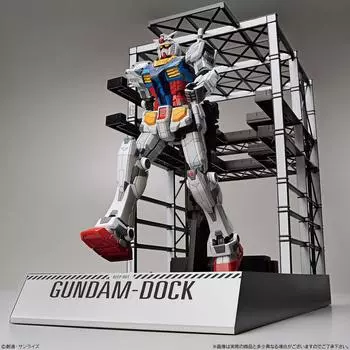 Bandai SPRITS 1/144 RX-78F00 Gundam и Gundam Dock