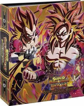 BANDAI Super Dragon Ball Heroes 4-карманный набор папок Big Bang Mission