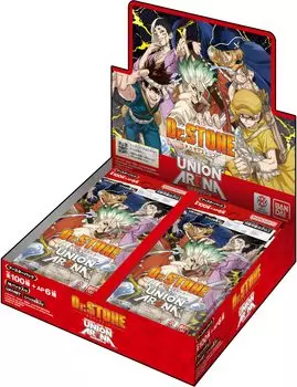 BANDAI UNION ARENA Booster Pack 16 упаковок включены Dr.STONE [UA14BT] (BOX)