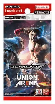 BANDAI UNION ARENA Booster Pack Tekken 7 16 упаковок [UA13BT] (BOX)