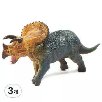 Мягкая фигурка трицератопса Bandi, 3 шт., популярные игрушки в Корее