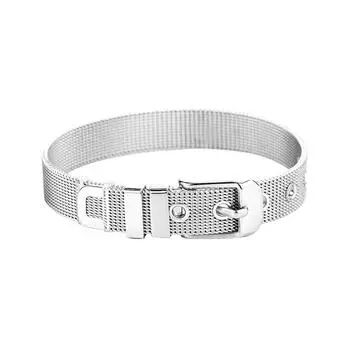 Bangle Hip Hop Hand Ring Korean Style Bracelet Mesh Watch Strap Bracelet Unisex Wrist Accessories 10mm