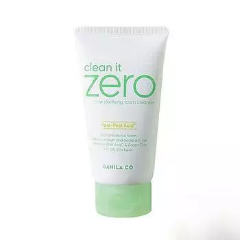 BANILA CO Clean It Zero Pore Clarifying Foam Cleanser 150ml очищающая пенка для умывания