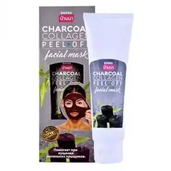 Banna Угольная коллагеновая маска-пленка для лица 120 мл 120 ml