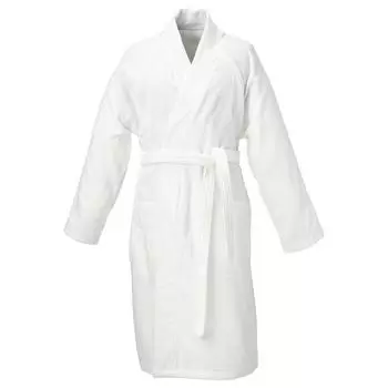 Банный халат белый (размер S/M), ROCKAN Bath Robe White (size S/M), IKEA