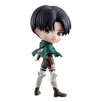 Banpresto Attack on Titan Q posket Levi Normal PVC Figure Figurine 13cm