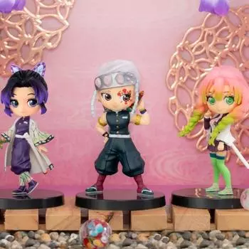 Banpresto Demonic Blade Figure Q Posket Puchi 4 Shinobu Tengen Mitsuri
