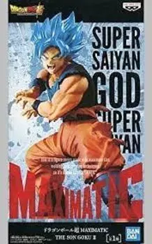 Banpresto Dragon Ball Super MAXIMATIC THE SON GOKU II 2 Super Saiyan God Super Saiyan Фигурка Сон Гоку