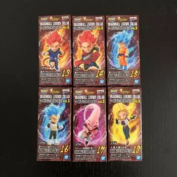Banpresto DRAGONBALL LEGENDS COLLAB World Collectable Figure vol.3 All 6 types set (Dragon Ball)