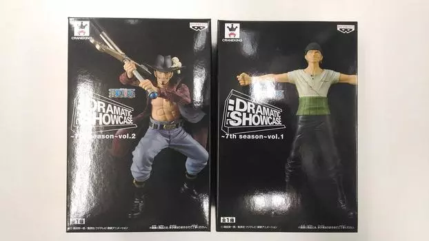 Banpresto DRAMATIC SHOWCASE 7th Seasonvol1.vol.2 Набор из 2 типов Зоро и Михока