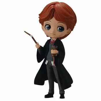 BANPRESTO Фигурка Гарри Поттера Рона Уизли со Скабберсом Q posket
