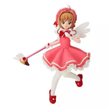 BANPRESTO Фигурка Киномото Сакура Cardcaptor Sakura Карта Клоу 20 см BP28647P Многоцветная Коллекционная фигурка Идеально подходит для поклонников аниме