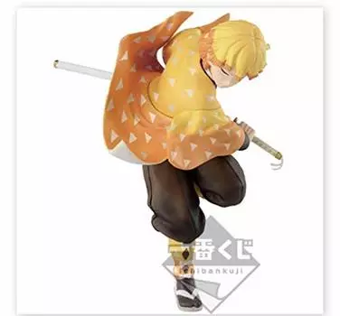 Банпресто Ичибан Кудзи Убийца Демонов: Фигурка Kimetsu no Yaiba Mugen Train Edition C Prize Зеницу Агацума