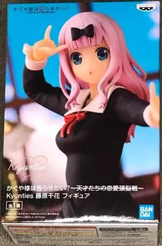 BANPRESTO Кагуя-сама хочет, чтобы ей признались в любви Мозговая битва гениев Кюнтис Чика Фудзивара Фигурка