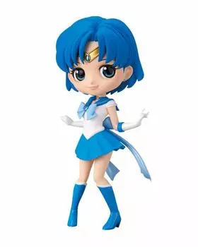 Banpresto Киноверсия Сейлор Мун Вечная Q поскет СУПЕР СЕЙЛОР МЕРКУРИЙ Обычный цвет