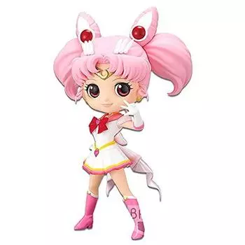 Banpresto Movie Sailor Moon Eternal Q posket SUPER SAILOR CHIBI MOON пастельный цвет