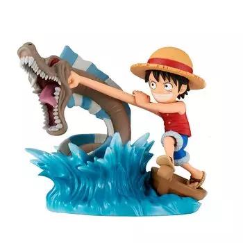 Коллекционная фигурка Banpresto One Piece World Log Stories Monkey D. Луффи против Повелителя Ближних Морей