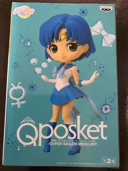 Banpresto Sailor Moon Eternal Q posket SUPER SAILOR MERCURY Обычный цвет