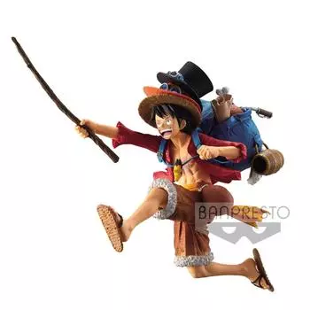 Банпресто Вот что произошло, когда мания One Piece серьезно породила Луффи! ! Фигурка всего 1 тип