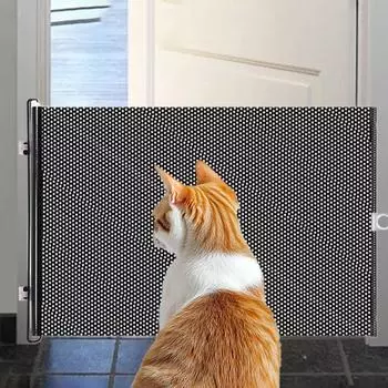 Барьер Pet Network Fence Guard Pet Safety Enclosure Pet Аксессуары для домашних животных Baby Safe Guard Door Bedroom 40*125cm