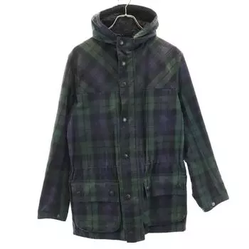 Barbour Сделано в Болгарии Куртка SL DURHAM цвета Black watch 38 Темно-синий другой Мужской Б/У