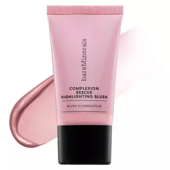 bareMinerals bareMinerals CR Highlighter Pink Glow 15 мл. Розовый кремовый хайлайтер для щек, который создает ощущение нежного персикового оттенка.