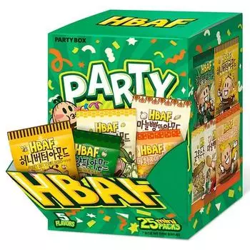 Barf Minis Party Box зеленый 5 видов x 5 шт. набор, корейские орехи
