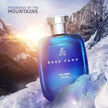 Base Camp Cologne - 100 мл - Духи для мужчин | Прохладный, свежий аромат гор | Яркие, водные ноты со свежим мужским ароматом 100ML