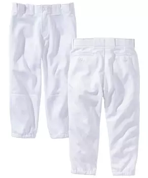 Baseball Short Length 2 Piece Practice White 120 [Nissen] Pants, Set, Uniform, Wear, Boys, Girls, Children, Junior,