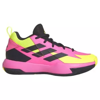 Basketball Shoes Junior Up Select Mid Kids Boys Girls NKK21 Lucid Lemon cm [Adidas] Cross Em 22~25.5cm Pink/Aurora Black/Lucid (IG6638) 23.5