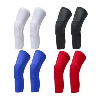 Basketball Volleyball Knee Pads Honeycomb Foam Support Compression Leg Sleeve Knee Brace Support Sport Kneepad Fitness Equipmet M