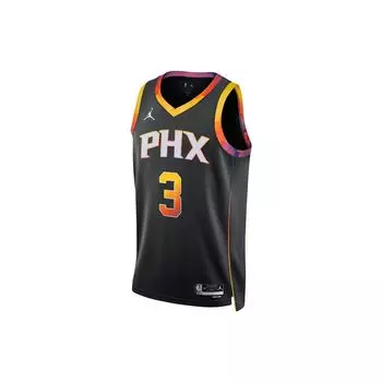 Баскетбольная майка Jordan Spliced Logo Phoenix Suns сезона 2022-2023 Chris Paul #3 Мужские топы черные DO9540-010 L