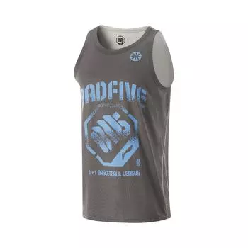 Баскетбольная серия Li Ning Anti-Five Series Удобная Простая с принтом букв Свободная Быстросохнущая Дышащая Баскетбольная майка Мужские топы AAYV011-2 M