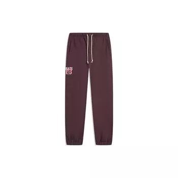 Баскетбольная серия Li Ning Badfive Slim Fit трикотажные повседневные брюки мужские низ темно-красный AKLTC49-3 L