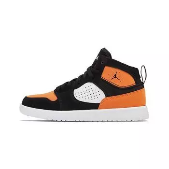 Баскетбольные кроссовки Jordan Access Mid Retro, детские, черные, оранжевые, AV7942-008 28