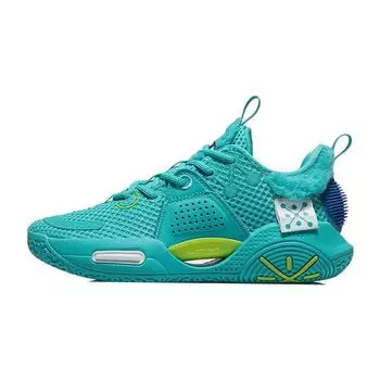 Баскетбольные кроссовки Li Ning All City 9 V1.5 Youth Edition, коллекция Toy Story, низкие, детские, кроссовки Ocean-Blue ABPR033-4 37.5