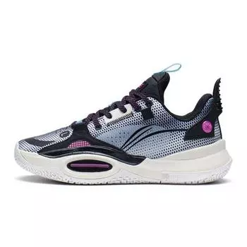 Баскетбольные кроссовки Li Ning All City 10 V1 Youth, детские кроссовки, белые, синие, черные, YKBS024-5 35