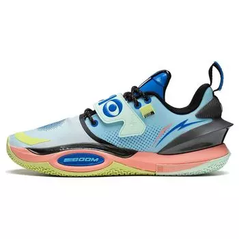 Баскетбольные кроссовки Li Ning All City 10 V2 Sports Trend, универсальные, нескользящие, износостойкие, дышащие, с низким верхом, мужские, синие, ABAS059-18 42