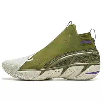 Баскетбольные кроссовки Li Ning Fan Wu 4.5 мужские зеленые ABFU031-4 43