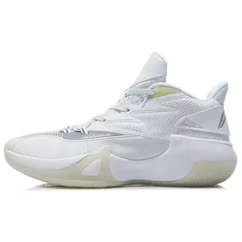 Баскетбольные кроссовки Li Ning Fast Wind с нескользящей подошвой и износостойкими подошвами, мужские баскетбольные кроссовки белого цвета ABPR061-5 39