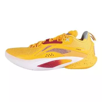Баскетбольные кроссовки Li Ning Flash 10 CBA Shanxi Team Professional, мужские баскетбольные кроссовки, желтые ABAT085-13 39