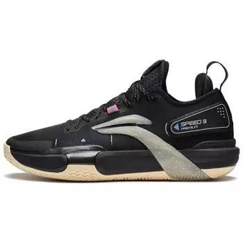 Баскетбольные кроссовки Li Ning Flash 9 Premium мужские кроссовки черные ABAS071-1 44